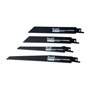 KATSU FIT-BAT 21V/18V Scie Sabre Sans Fil, Longueur de Trait 32 mm, Vitesse Variable, 4 Lames de Scie pour la Coupe du Bois et d