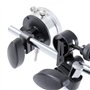 KATSU Indicateur de Test Cadran Jauge avec Base Magnétique, 0-10mm 0,01mm Précision Métrique Testeur de Bras Réglable Outil de M