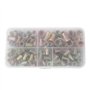 KATSU Écrou à Rivet Fileté en Acier Zingué à Tête Plate 120 Pièces M3 M4 M5 M6 Écrous à Sertir Inserts Filetés Nutsert Kit pour 