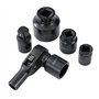 KATSU 3/4" Jeu de Douilles Profondes Impact 26 Pièces, 21-65mm Métrique avec Clé à Cliquet 24 Dents, Outil de Mécanicien Réparat