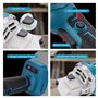 KATSU FIT-BAT 21V Meuleuse d'Angle sans Fil Brushless 115mm 125mm Moteur sans Balais avec Kits d'Accessoires Multi-outils Oscill