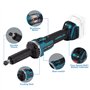 KATSU FIT-BAT 21V Brushless Meuleuse Droite sans Fil, avec Moteur sans Balais, Mandrin de 6mm et 4 Vitesses Variables, sans Batt