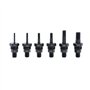 KATSU Tools 405530 Kit d'adaptateur de perceuse à riveteuse avec mandrins M3 M4 M5 M6 M8 M10 pour perceuses électriques sans fil