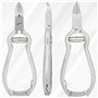 HAUTE RÉSISTANCE PROFESSIONNEL épais Coupe-ongle Orteil PINCE Podologie acier inoxydable