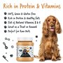 BUGALUGS - Beurre de Cacahuète pour Chiens - 340g - 100 % Naturel - sans Sel ni Sucre - Riche en Protéines - Récompense Saine - 