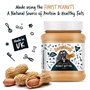 BUGALUGS - Beurre de Cacahuète pour Chiens - 340g - 100 % Naturel - sans Sel ni Sucre - Riche en Protéines - Récompense Saine - 