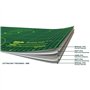 Ansio A3 Tapis de Découpe à Double Face Autocicatrisant à 5 Couches de impérial/métrique 17 Pouces x 11 Pouces / (42 cm x 27 cm)
