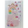 Character World Peppa Pig and Friends Gigoteuse pour bébé 6-18 Mois 100% Coton 2,5 tog Rose, Multicolore, Taille Unique