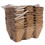 Kingston Tools Plateaux à graines biodégradables - 60 cellules - Plateau de Jardinage pour Plantes - Pâte de Bois sans Tourbe - 
