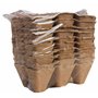 Kingston Tools Plateaux à graines biodégradables - 60 cellules - Plateau de Jardinage pour Plantes - Pâte de Bois sans Tourbe - 
