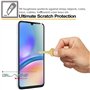 TECHGEAR Glass Edition Compatible avec Samsung Galaxy A05s, protection d'écran en verre trempé [bords arrondis 2,5D] [dureté 9H]