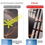 TECHGEAR [Lot de 3 films protecteurs d'écran mats pour iPhone 16 Pro - Anti-reflets - Avec chiffon de nettoyage et carte d'appli
