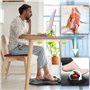 Duronic FT02 Tapis Anti-Fatigue Tapis de sol pour Bureau Assis-Debout Soutien ergonomique pour les Pieds les Hanches les Jambes 