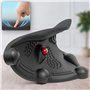 Duronic FT02 Tapis Anti-Fatigue Tapis de sol pour Bureau Assis-Debout Soutien ergonomique pour les Pieds les Hanches les Jambes 