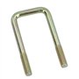 Lot de 4 boulons en U M10 40 mm x 88 mm pour remorques avec écrous haute résistance