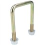 Lot de 8 boulons en U M10 60 mm x 90 mm pour remorques avec écrous haute résistance