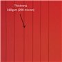 Papier cartonné A4 pour imprimante, rouge - 160 g/m² 40 feuilles - Carton de couleur - Pour la confection, l'impression, la phot