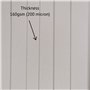 Papier cartonné A5 pour imprimante, gris - 160 g/m² 40 feuilles - Carton de couleur - Pour la confection, l'impression, la photo