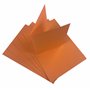Papier cartonné A5 pour imprimante, orange - 160 g/m² 40 feuilles - Carton de couleur - Pour la confection, l'impression, la pho