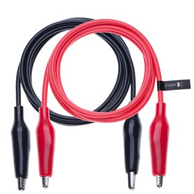 Crocodile Des Clips Électrique Isolé Câble Multimètre Tester Pistes Alligator Agrafe Pinces Double Terminé Testeur de Tension (0