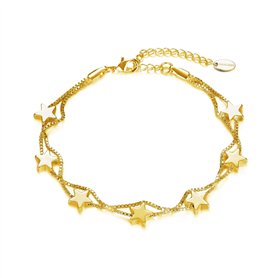 Philip Jones Bracelet Etoile Plaqué Or