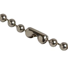 Lot de 10 connecteurs de chaîne en métal à rouleaux