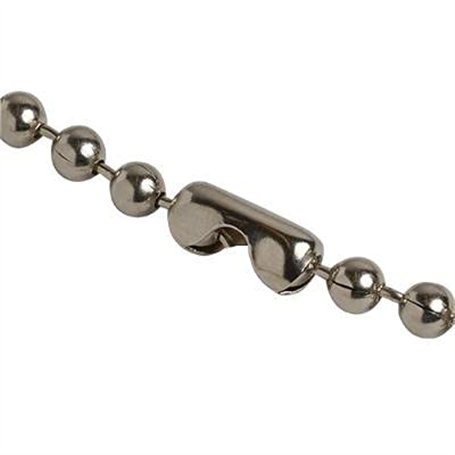 Lot de 10 connecteurs de chaîne en métal à rouleaux
