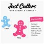 Custom Cutters Lot de 2 emporte-pièces en forme de colombe en plastique pour pâtisserie, fondant, argile, pâtisserie, glaçage, b