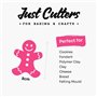 Custom Cutters Emporte-pièce en plastique en forme de colombe pour pâtisserie, fondant, argile, pâtisserie, glaçage, bijoux (8 c