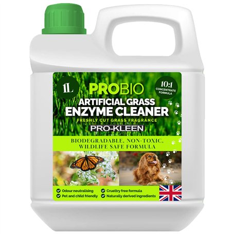 Pro-Kleen ProBio Nettoyant pour gazon artificiel à base d'enzymes Désodorisant Éliminateur d'odeurs Non toxique Sans cruauté env
