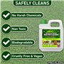 Pro-Kleen ProBio Nettoyant pour gazon artificiel à base d'enzymes Désodorisant Éliminateur d'odeurs Non toxique Sans cruauté env