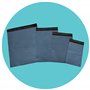Triplast Lot de 100 sacs postaux gris (4 tailles