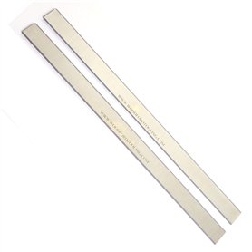 Xcalibur Tooling 260 x 20 x 2.5mm HSS Lames raboteuses réaffûtables Compatible LUREM (1 paire)