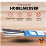 Xcalibur Tooling 260 x 20 x 2.5mm HSS Lames raboteuses réaffûtables Compatible LUREM (1 paire)