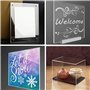 SUNSK Feuille Acrylique Transparent Panneau Acrylique 100 x 100 mm Feuilles de Plexiglas pour Remplacement de la Vitre du Cadre 