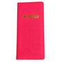 Acclaim Support rigide pour cartes de score de bowling - Légèrement rembourré - Couleur unie - Finition brillante - 23 cm x 11 c