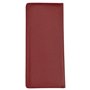 Acclaim Support rigide pour cartes de score de bowling - Légèrement rembourré - Couleur unie - Finition métallique - 23 cm x 11 