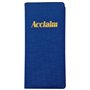Acclaim Support rigide pour cartes de score de bowling légèrement rembourré couleur unie finition chevron 23 cm x 11 cm avec cli