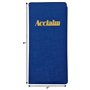 Acclaim Support rigide pour cartes de score de bowling légèrement rembourré couleur unie finition chevron 23 cm x 11 cm avec cli