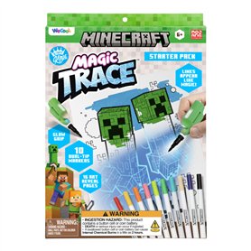 Paladone WeCool Minecraft Magic Trace Kit de démarrage de coloriage lumineux