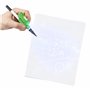 Paladone WeCool Minecraft Magic Trace Kit de démarrage de coloriage lumineux, 16 pages, 10 feutres double pointe, 1 outil de rév