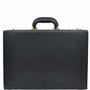 Divergent Retail DR657 Mallette en cuir extensible avec serrure à combinaison pour homme Noir, Noir , Medium
