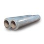 PACKY | 2 rouleaux de film transparent pour palette | 400 mm x 150 m x 20 mu | film étirable rétractable