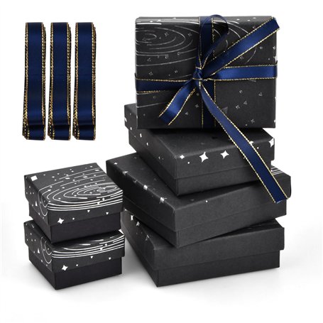 Volumoon 6 pièces Boite cadeau bijoux
