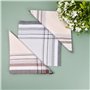 volumoon Mouchoirs Tissus Homme, 10 Pièces Mouchoirs en Tissu Classiques 38x38cm, 100% Coton Homme Mouchoir Carré, Doux Coton En