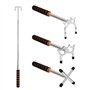 avec 3 Pièces Tête de Pont Amovible (Haut + Bas + croisé) Accessoire Queue d