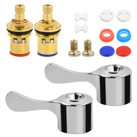 Granvoo Lot de 2 Universelles de Rechange pour Robinet