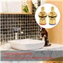 Granvoo Lot de 2 Universelles de Rechange pour Robinet, poignées, valves et cartouches, Kit de rénovation de robinet standard po