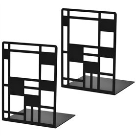 Dokeno 2 Pcs Serre-Livres en Métal