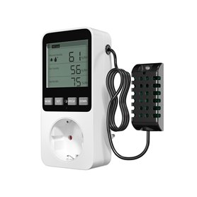 Lamptobe Prise Thermostat Hygrostat Numérique